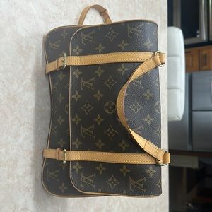 Louis Vuitton back pack/cross body style handbag